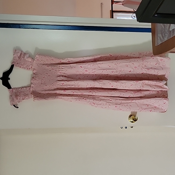 Hill House Dresses Bridgerton X Hill House Home X Phenomenal Ellie Nap Dress Pink Floral Xl